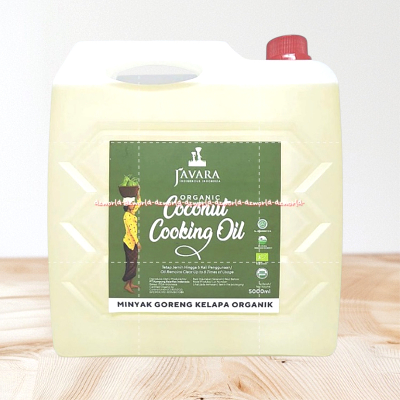 

Javara Organic Coconut Cooking Oil 5L Minyak Goreng Kelapa Organik Javara 5 liter Derigent 5L Jerigent Jerigen 5 Liter Jafara 5000ml