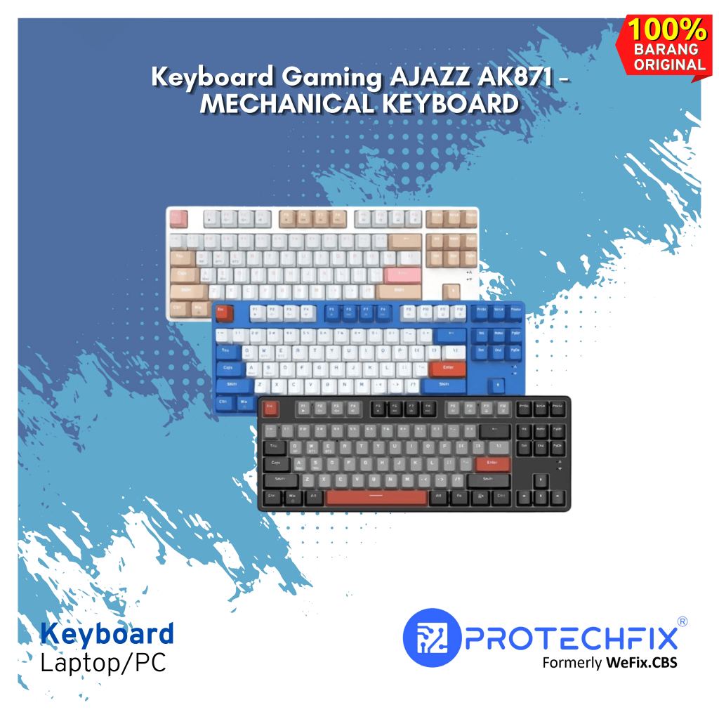 Keyboard Gaming AJAZZ AK871 - MECHANICAL KEYBOARD