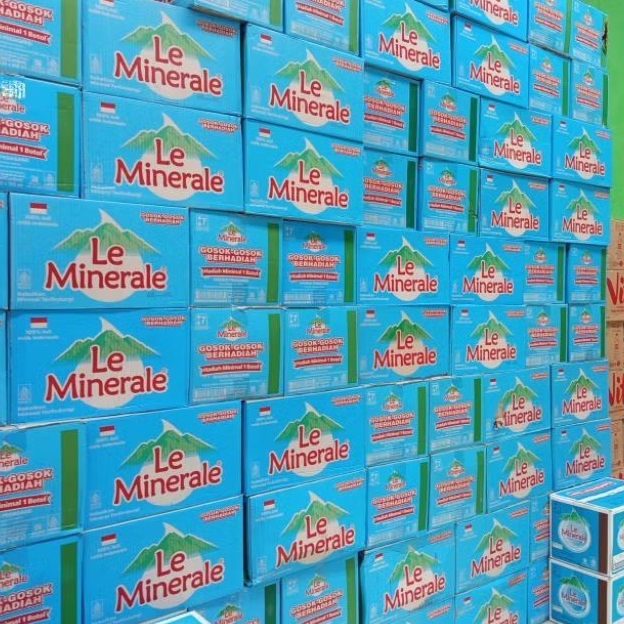 

Le Minerale 600ml 1 dus