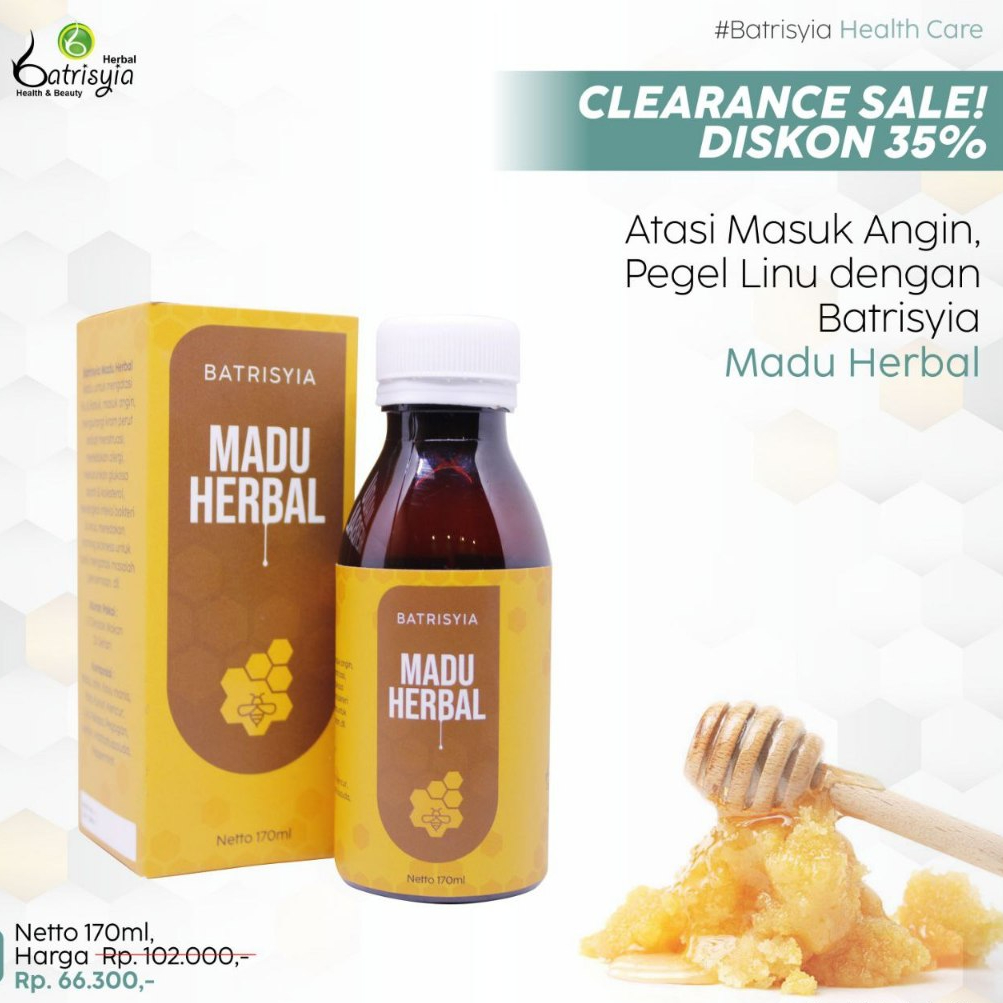 

Clearence Sale Batrisyia Madu Herbal Exp. 12.2025