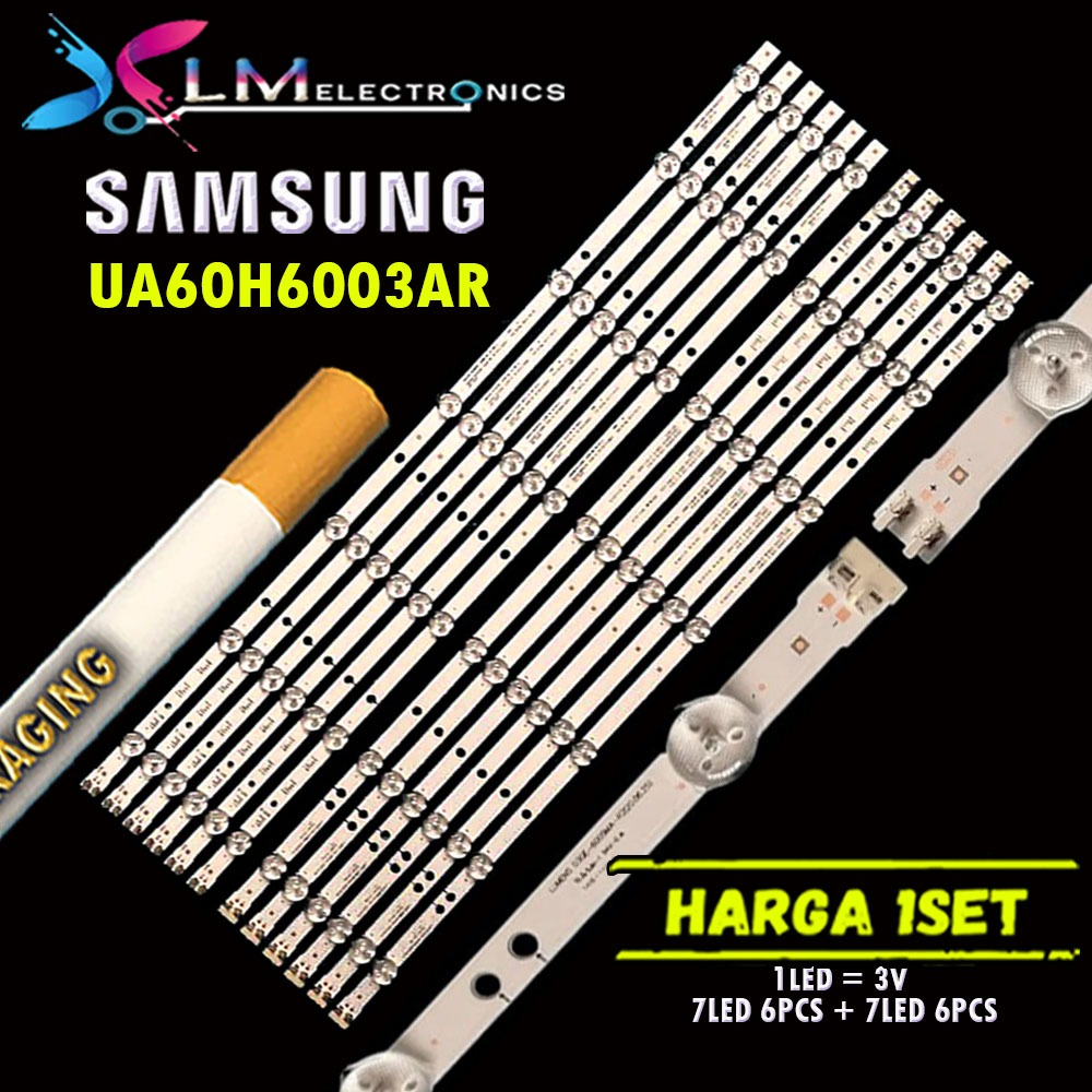 BACKLIGHT TV LED SAMSUNG UA60H6003AR UA60H6003 60H6003AR 60H6003