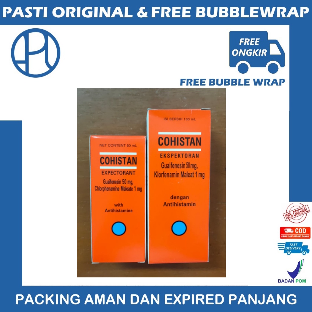 

COHISTAN EXPECTORANT SIRUP 100 ML