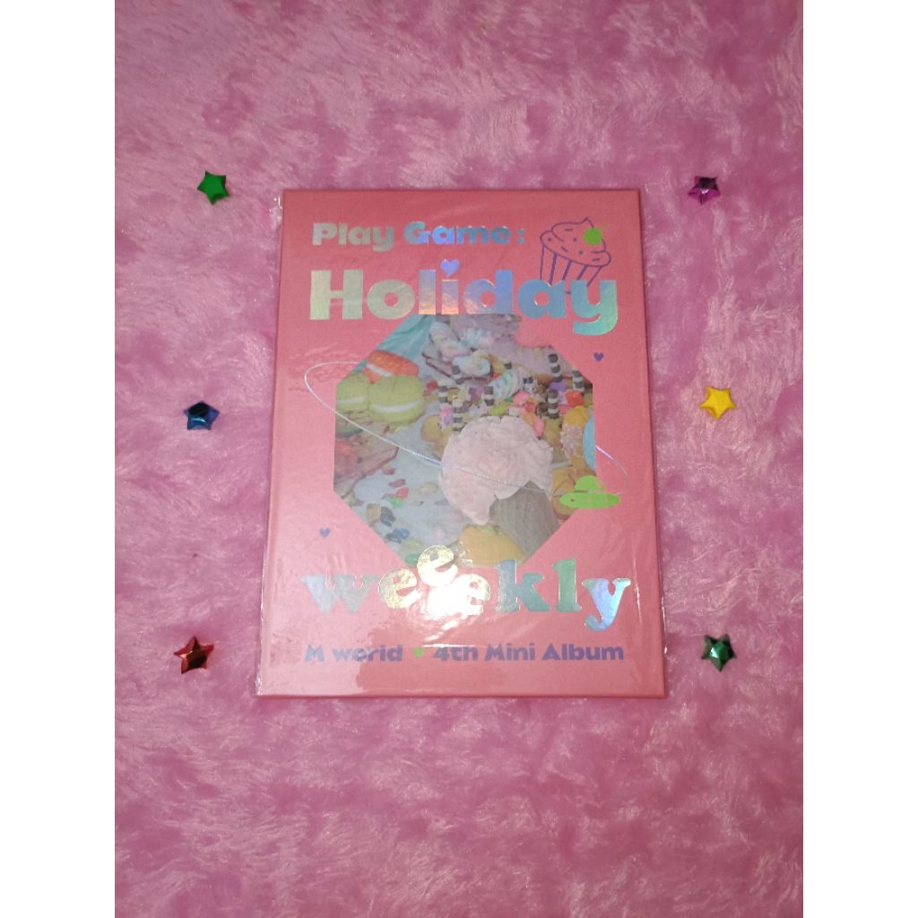 Album Weeekly Play Game Holiday Lee Soojin Set