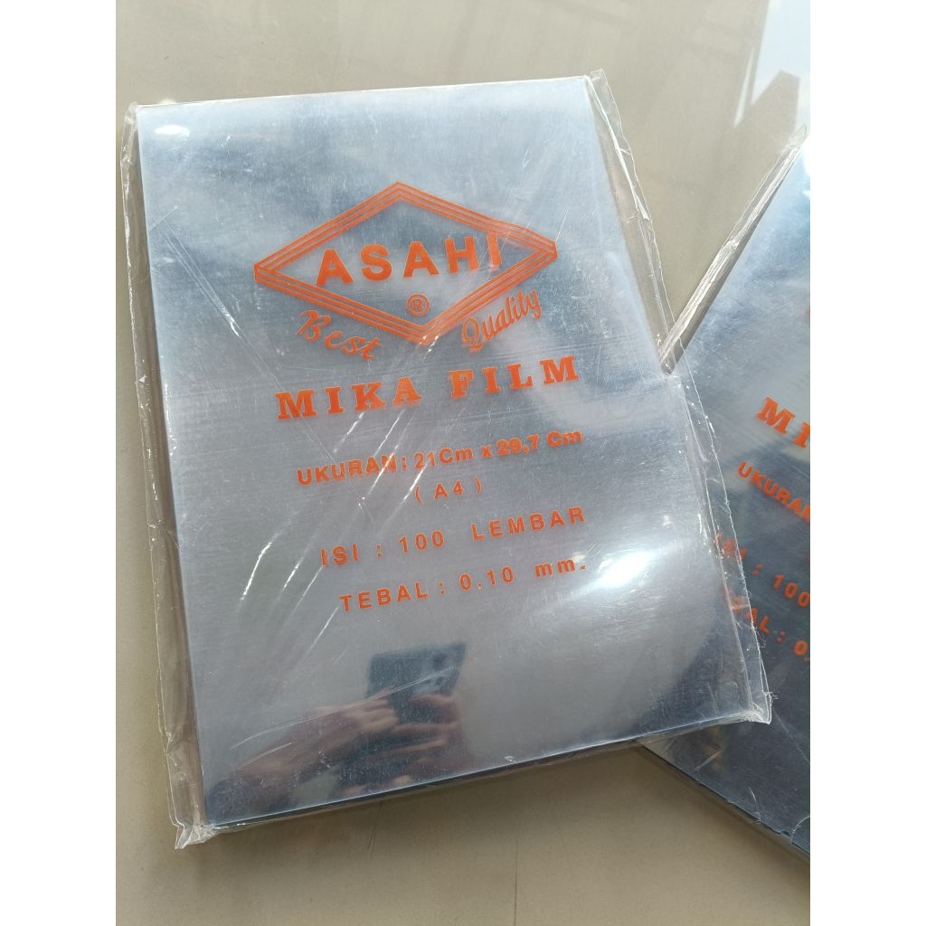 

MIKA FILM JILID A4 - PLASTIK JILID TRANSPARAN BAHAN BERKUALITAS