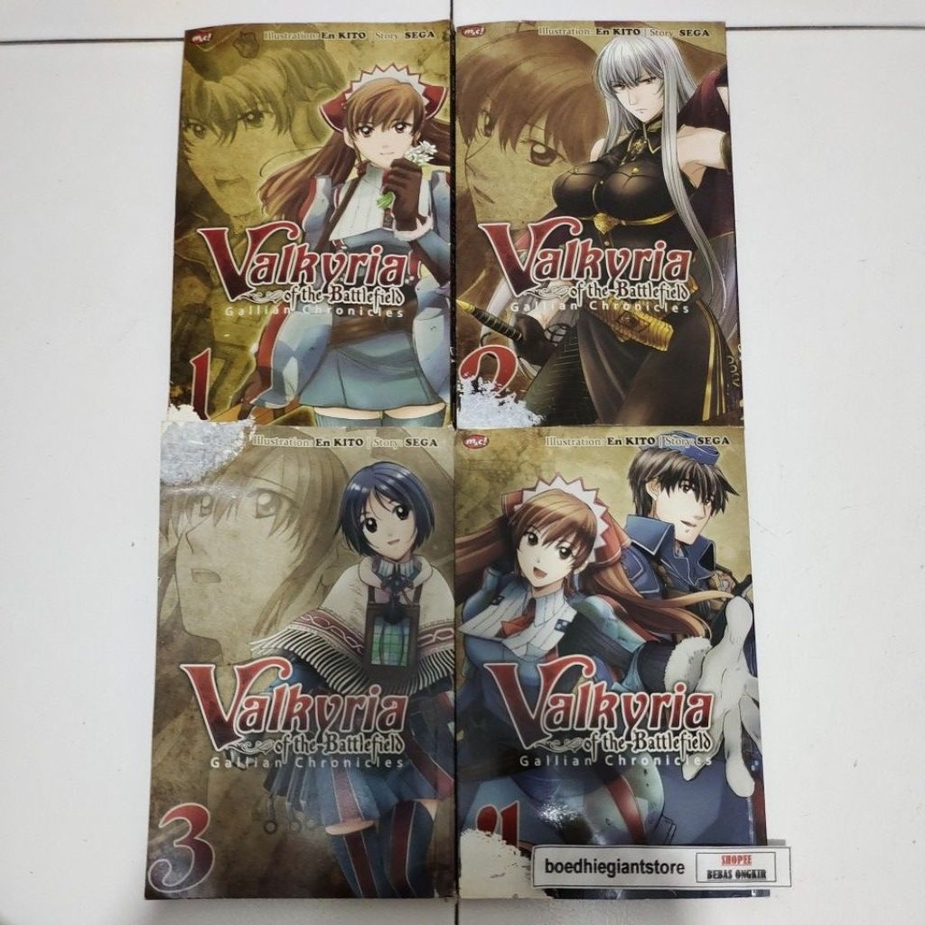 Komik Valkyria of the Battlefield 1-4 tamat