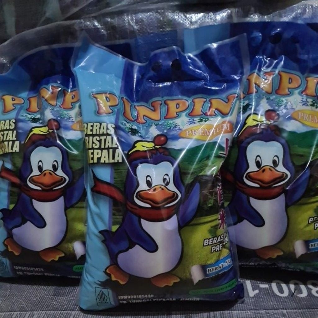 

Pinpin 5kg Beras Premium Bekualitas SNI