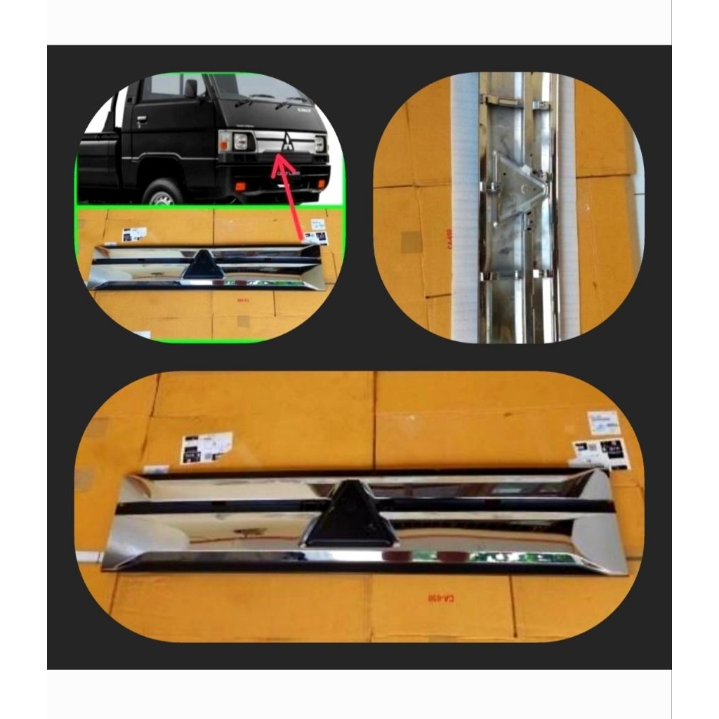 Grill Depan Mobil Mitsubishi L300 Chrome [Original]