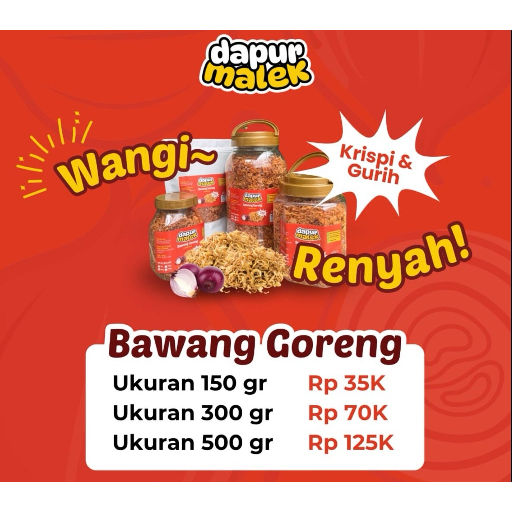 

Bawang Goreng Premium