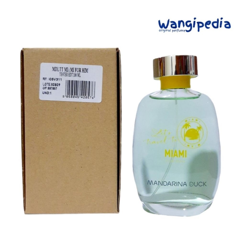 Parfum Original Pria Mandarina Duck Let's Travel To Miami