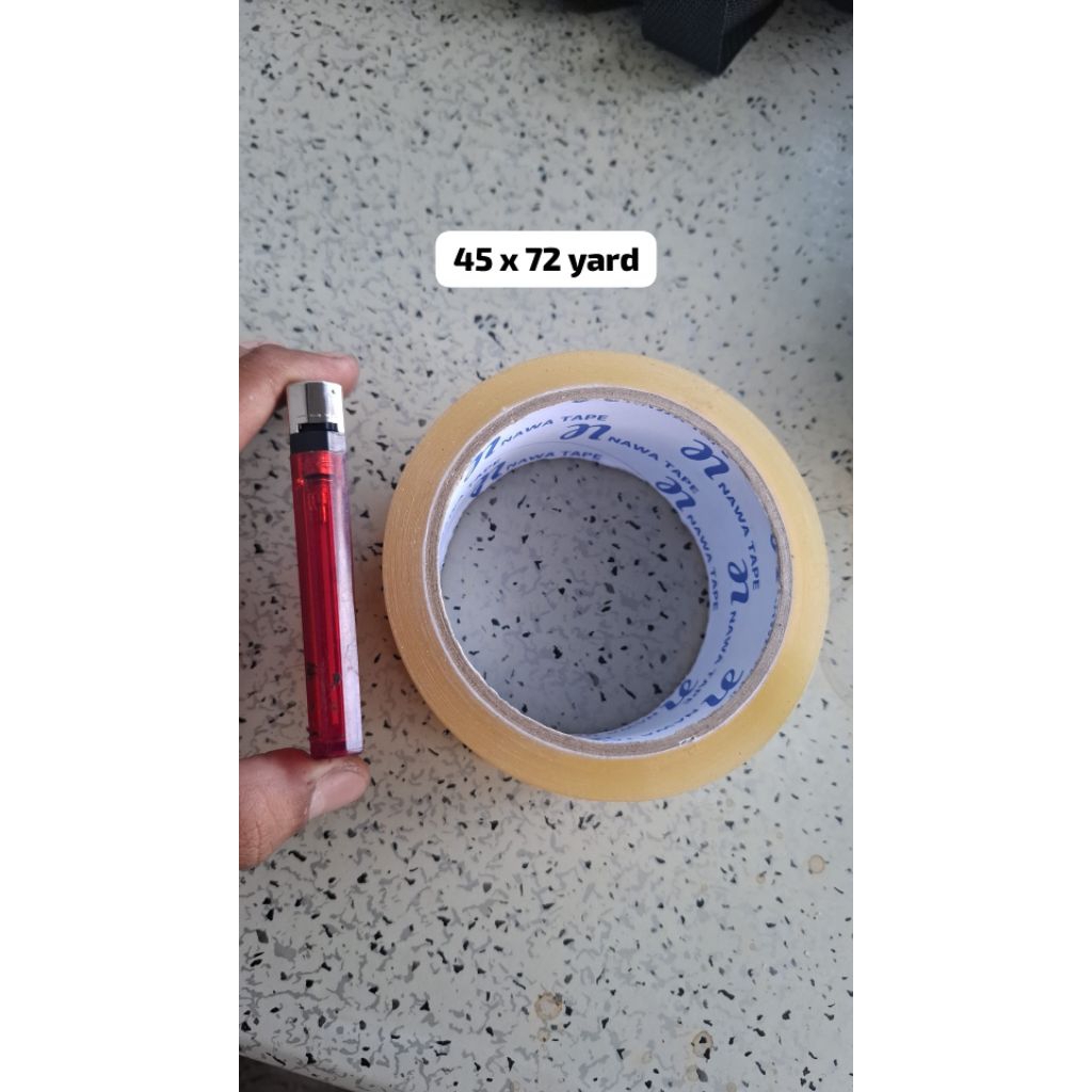 

Lakban Bening/ Lakban Coklat Nawa Tape 45x72 Yard 1 Dus