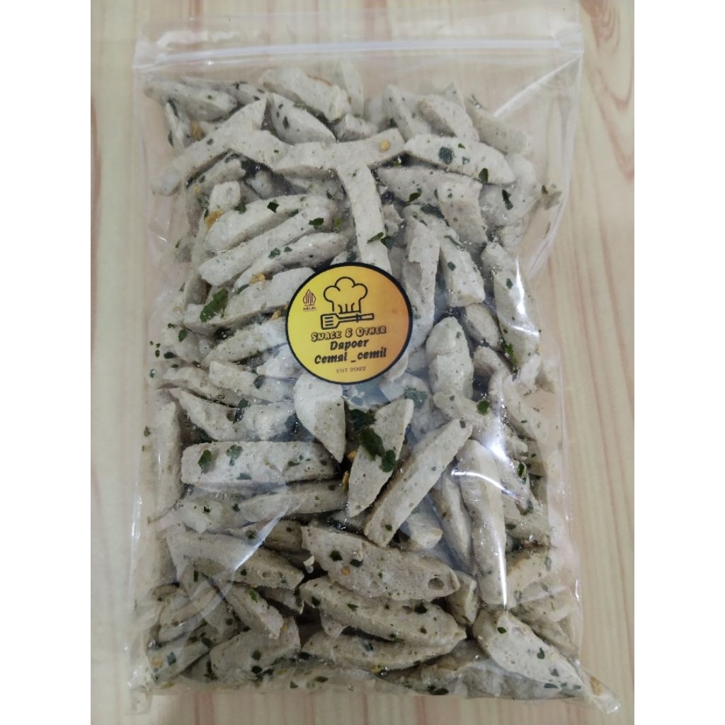 

Basreng pedas daun jeruk & original daun jeruk