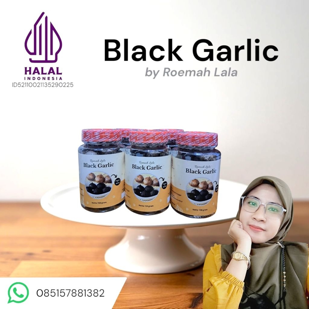 

Roemah Lala - Black Garlic (Bawang Hitam) 150 gram
