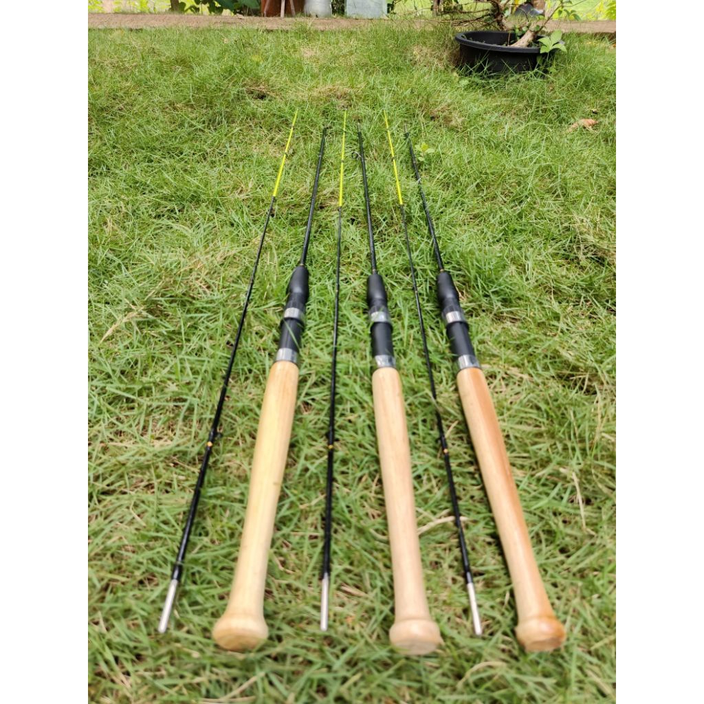 Joran Pancing Super Lentur 180 cm Fiber Solid Wader Nilem Udang