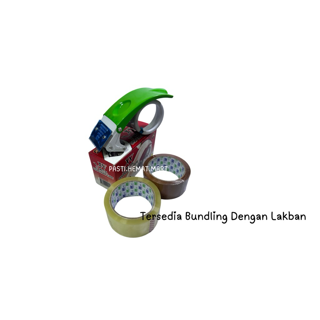 

Lakban Dispenser | Dispenser Pemotong Lakban OPP | Pemotong Lakban Besi JW 2 Inch
