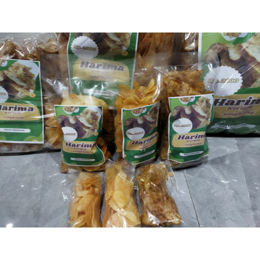 

keripik singkong balado pedas manis gula aren