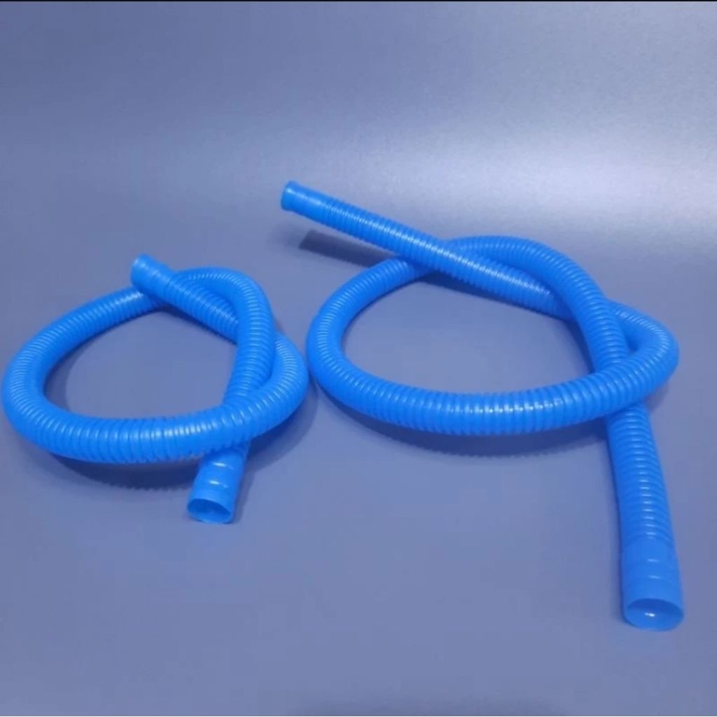 Selang Flexible Selang Spiral Pompa Aquarium Hitam biru pompa box Filter Top Filter filter talang