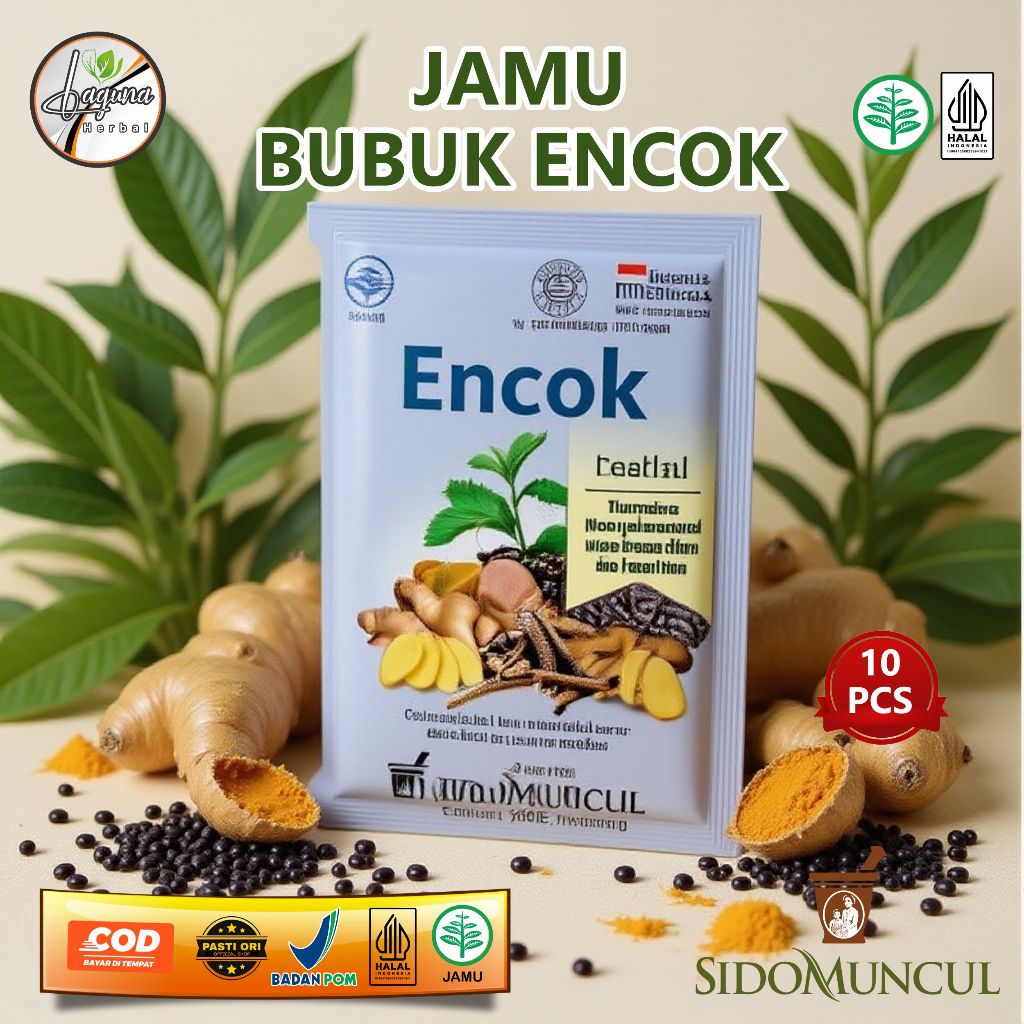 

Jamu Encok Sido Muncul isi 10 Sachet