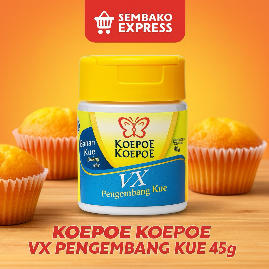 

Koepoe Koepoe VX Pengembang Kue 45g