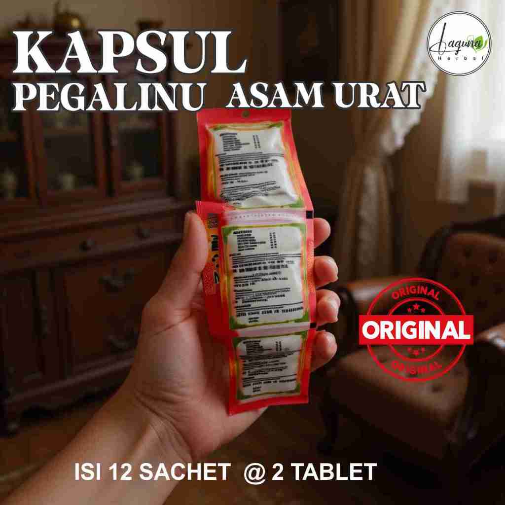 

KAPSUL RAMUAN TRADISIONAL PEGEL LINU ASAM URAT REMATIK 1 BOX