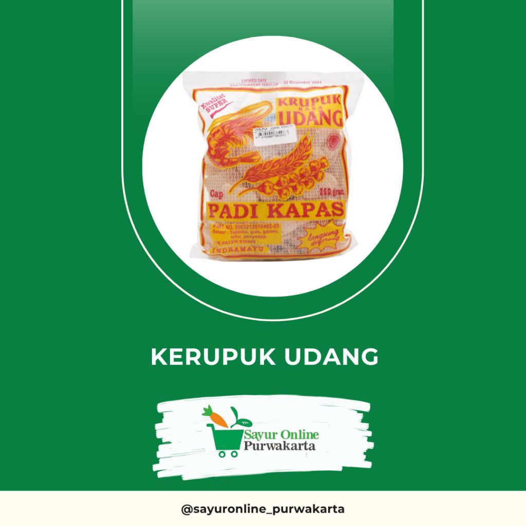 

Kerupuk Udang Padi Kapas - Sayur Online Purwakarta