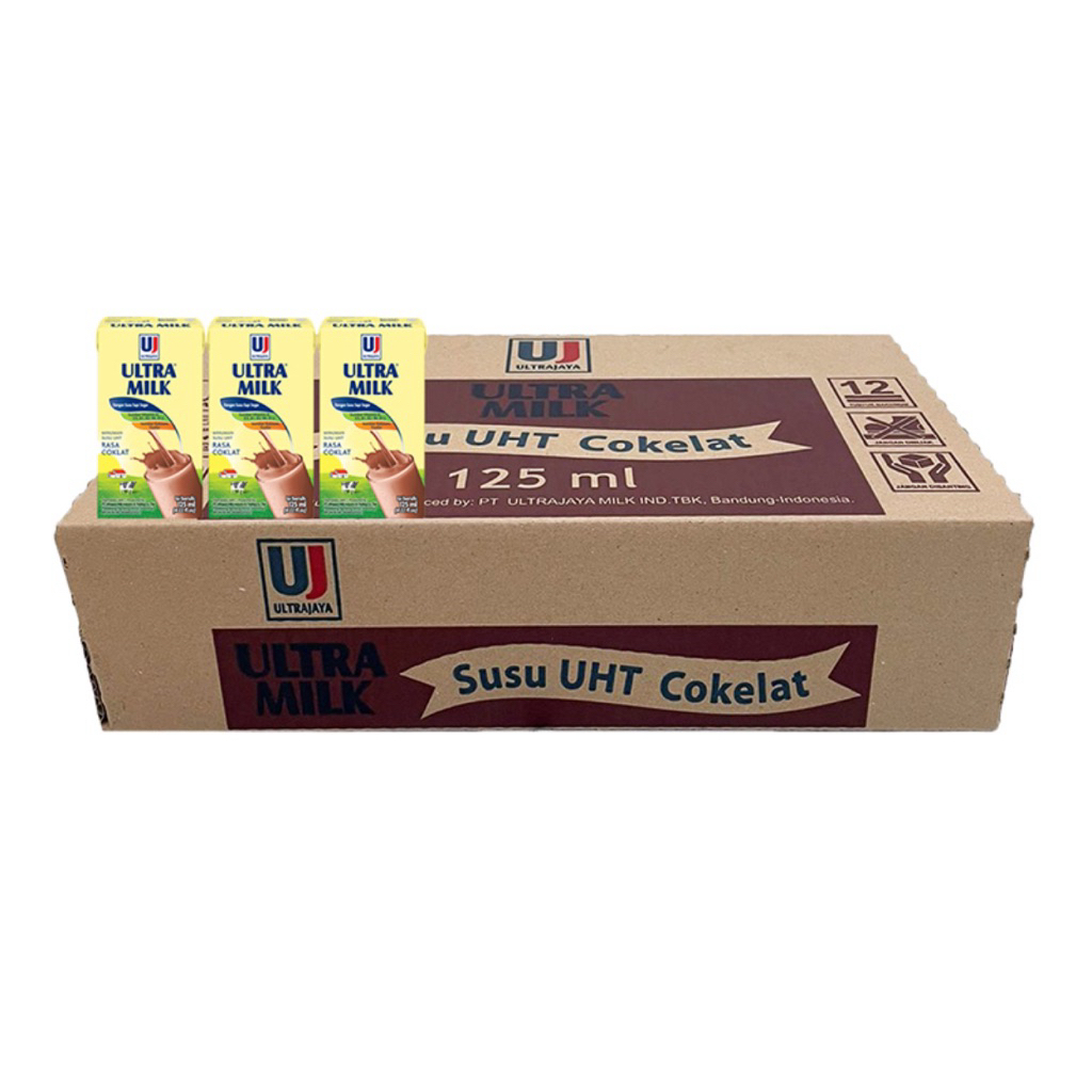 

ULTRA MILK SUSU UHT 125 ML 1 KARTON ISI 40 PCS