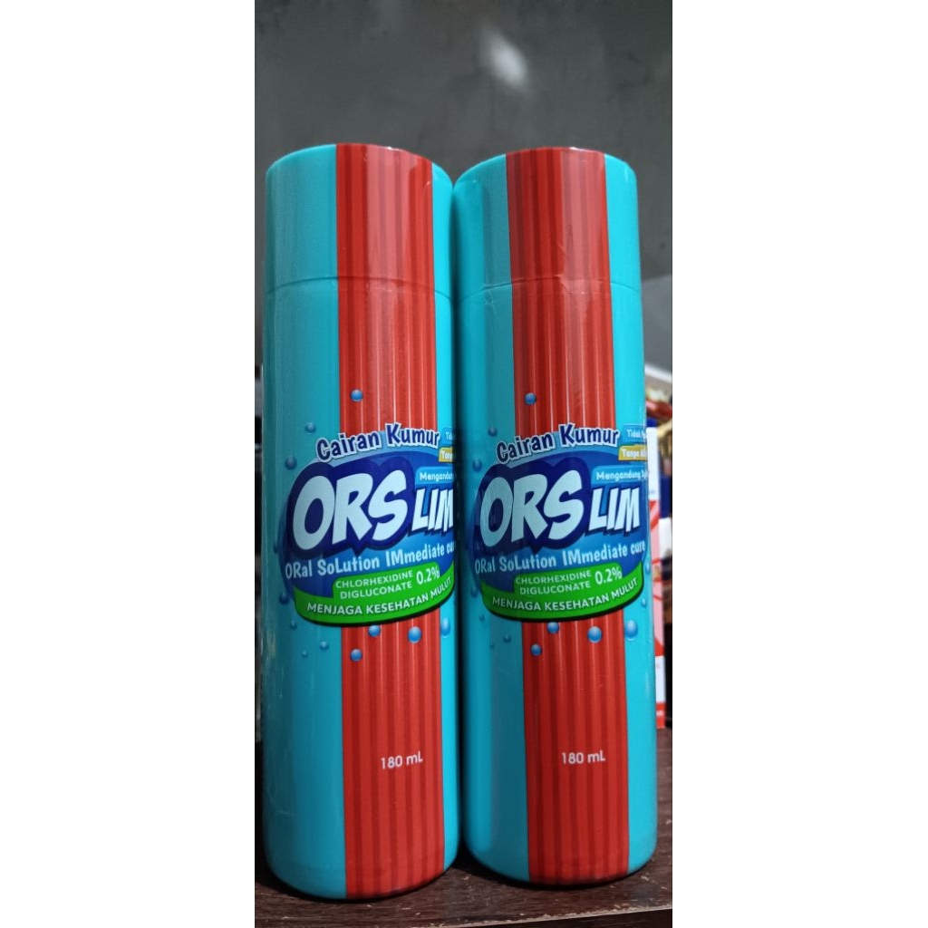 orslim obat kumur ready stok