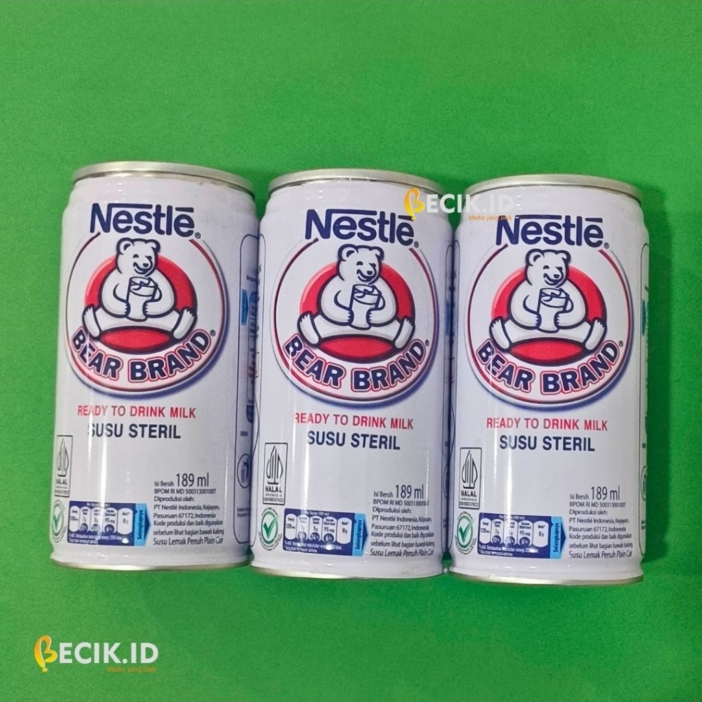 

Susu BEAR BRAND 189ml – Susu Steril Kaleng
