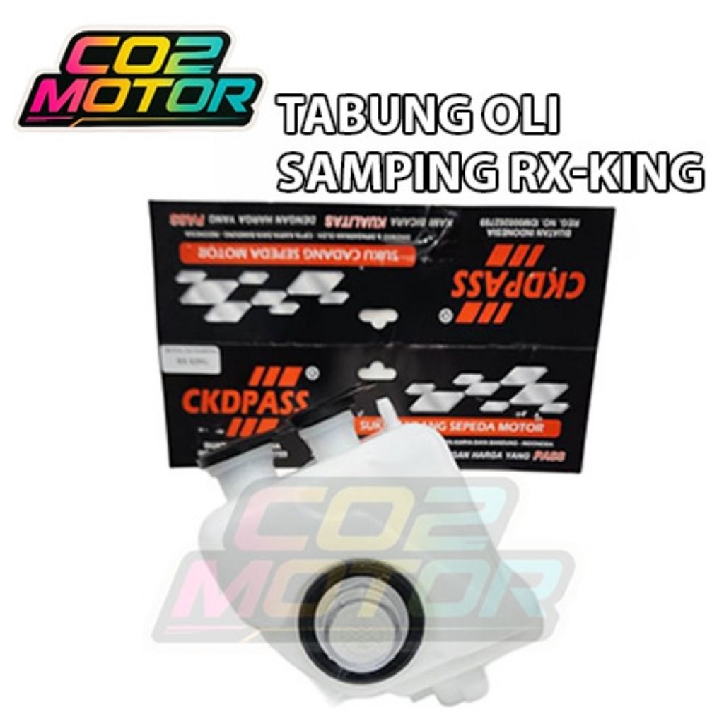 Botol Tabung Oli Samping Rxk RX King RX-King Master Mika Transparan CkdPass