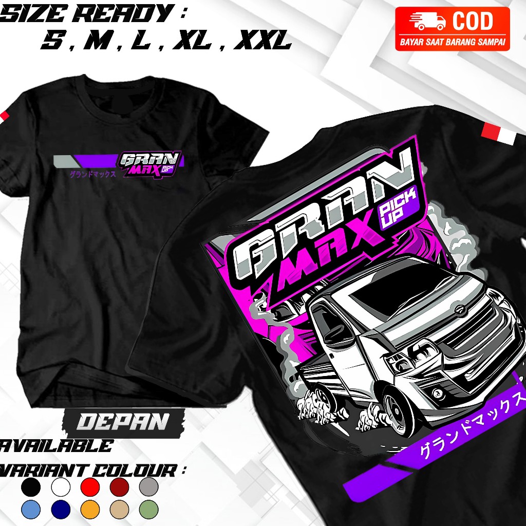 JOJOKAOS-[Bisa-COD] Kaos Grand Max | Kaos Driver Muda | Katun 24s Asli | Baju Kaos Viral | Driver Mu