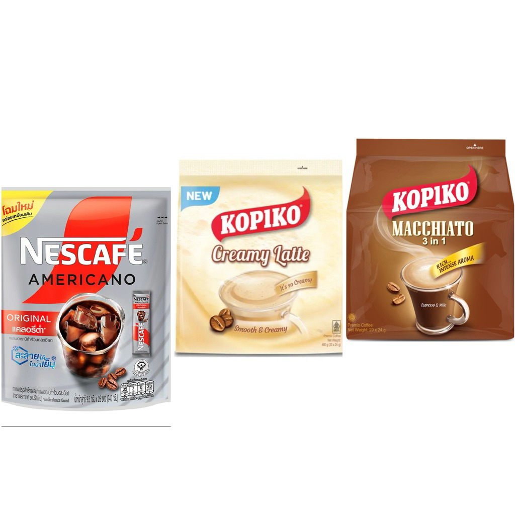 

Kopiko Macchiato 3 in 1 Coffee Rich & Creamy