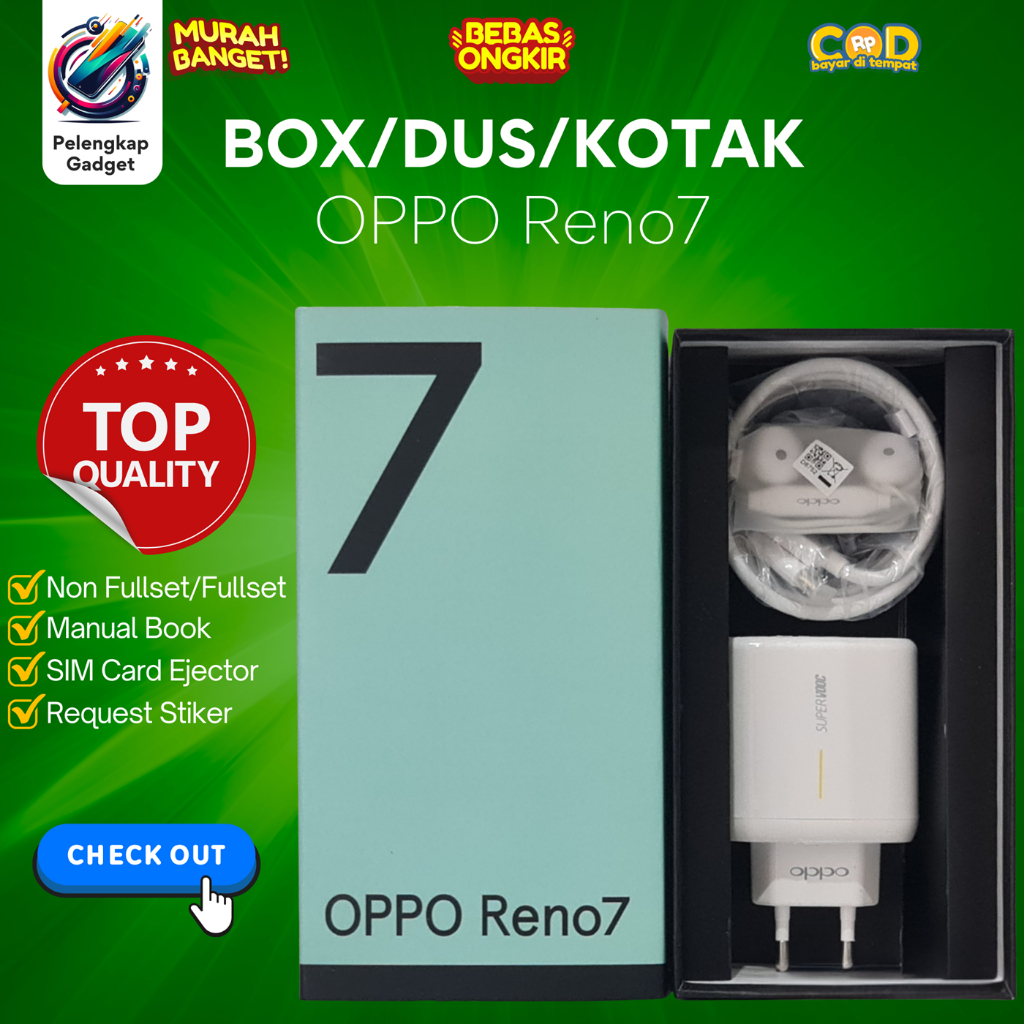 

BOX/DUS/KOTAK OPPO Reno7 (CHARGER SUPER VOOC 65w ORIGINAL)