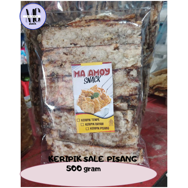 

Keripik Sale Pisang 500 gram Manis Renyah Siap Makan