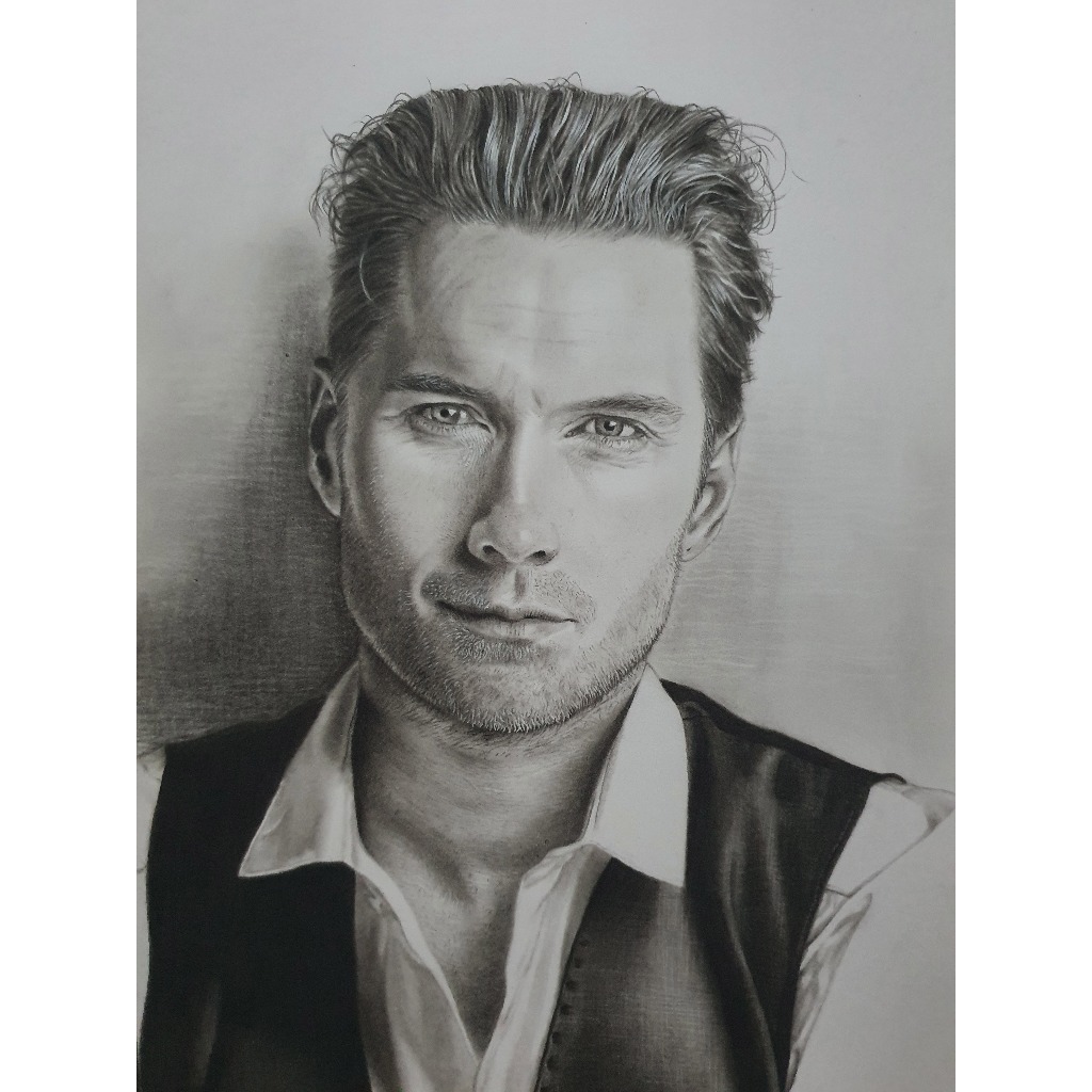 

Lukis wajah hitam putih A4