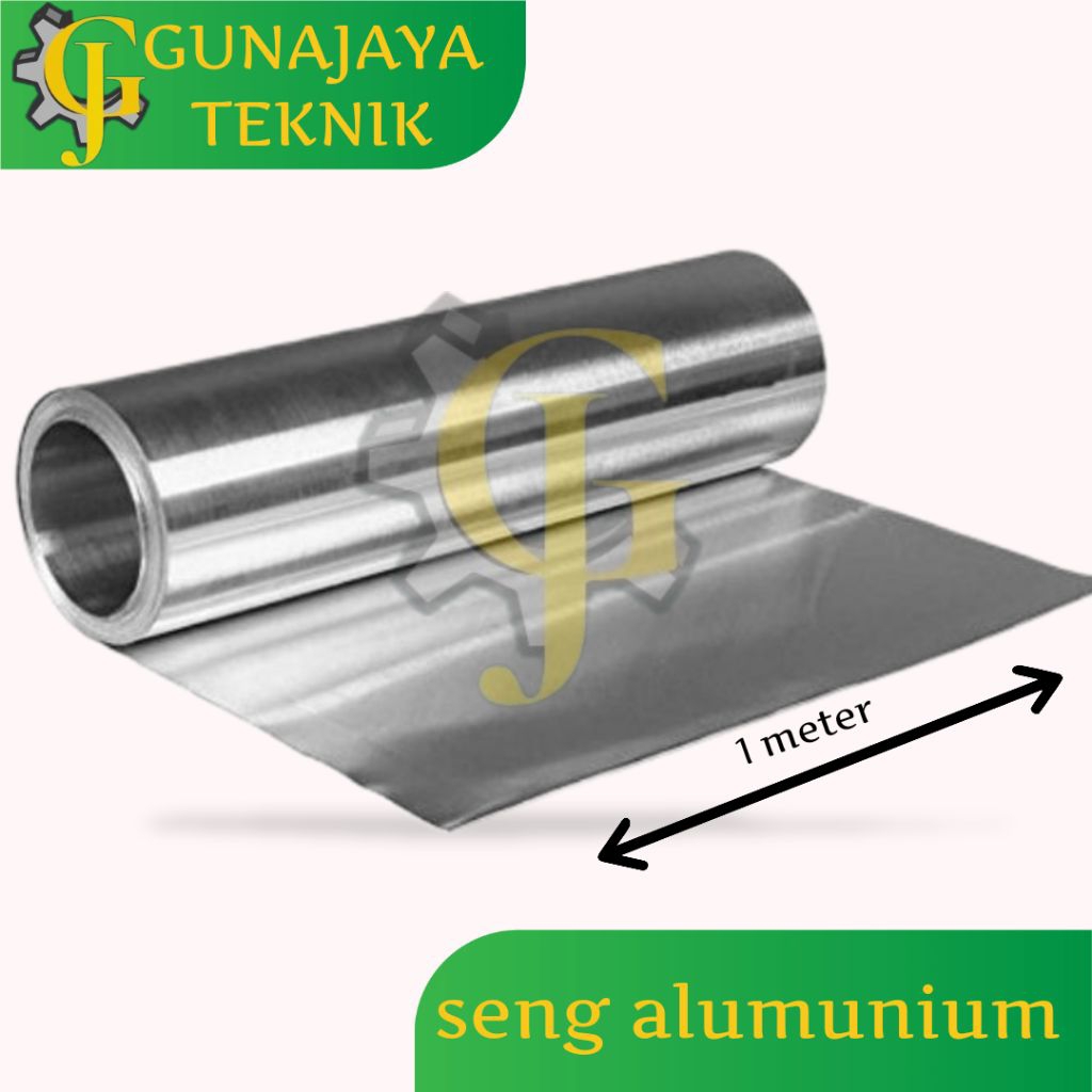 seng alumunium talang air 1 roll 0,6 mm x 1 meter