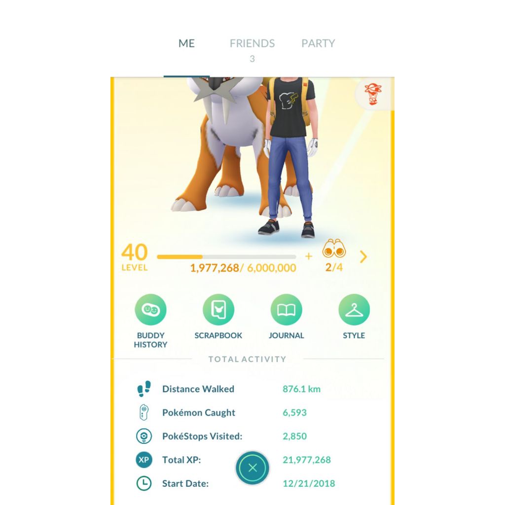 AKUN POKEMON GO LEVEL 40 BANYAK LEGENDARY 2019