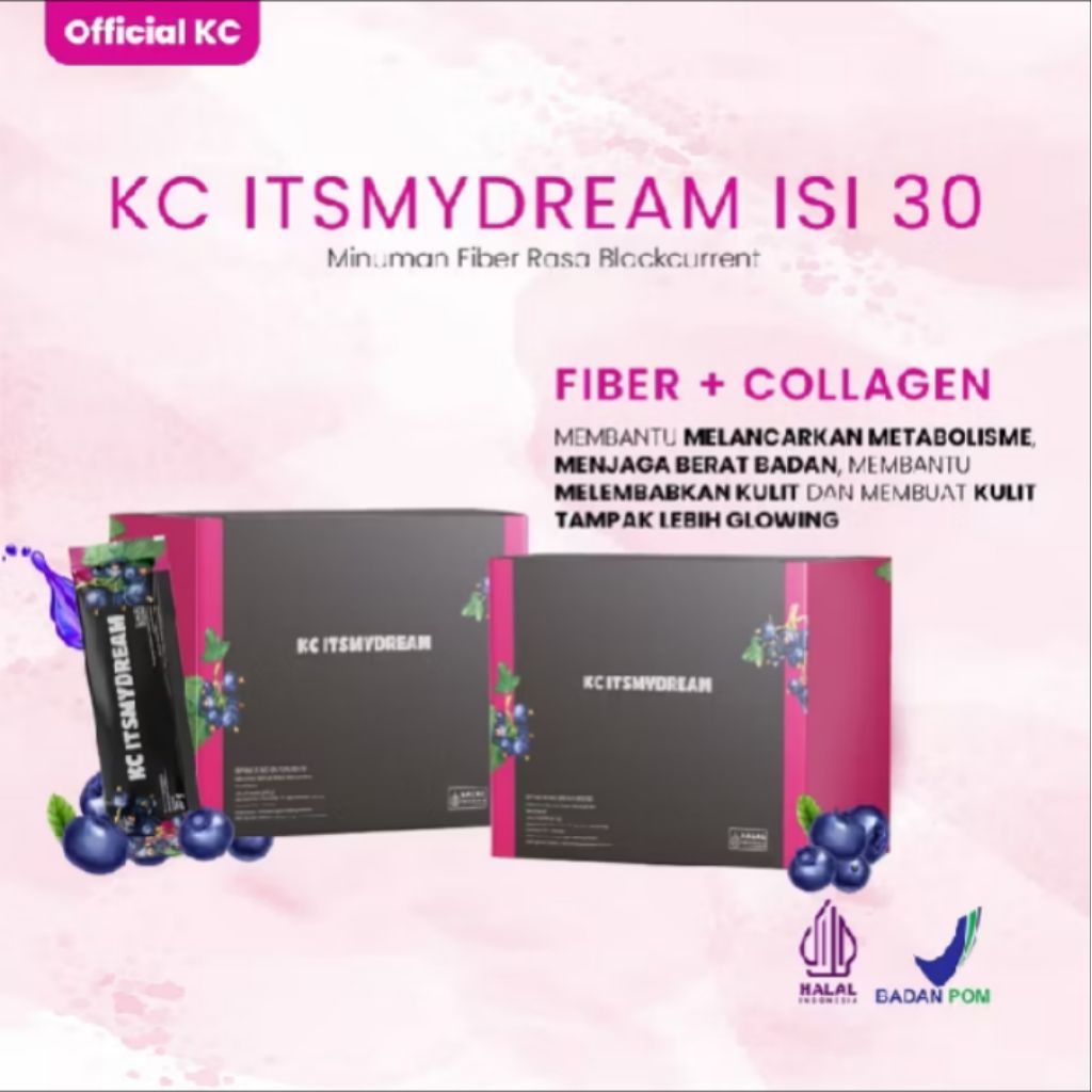 

KC ITSMYDREAM Minuman Serbuk isi 30 Sachet