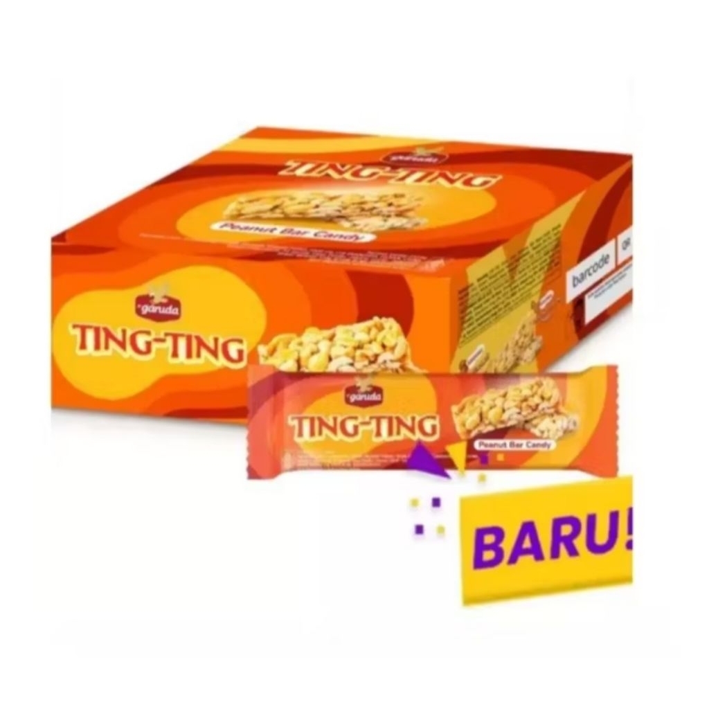 

TING TING PEANUT BAR BOX (12X16g)