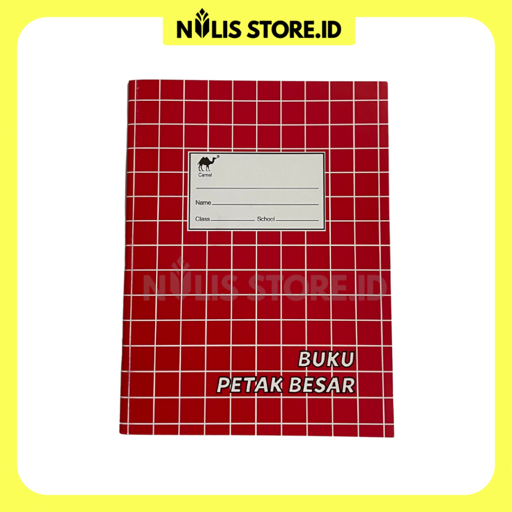 

NulisStore|Buku Kotak Besar Camel-1 pack isi 10 buku ukuran standar untuk belajar anak