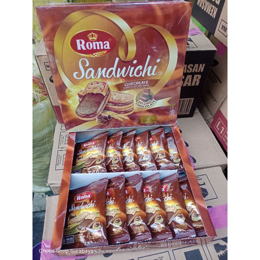 

Roma sandwich Box 1karton isi 8box