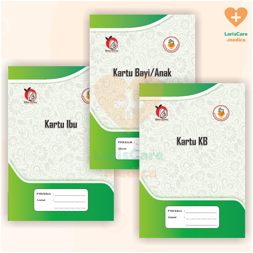

Buku Kartu Ibu, Kartu Bayi, Kartu KB