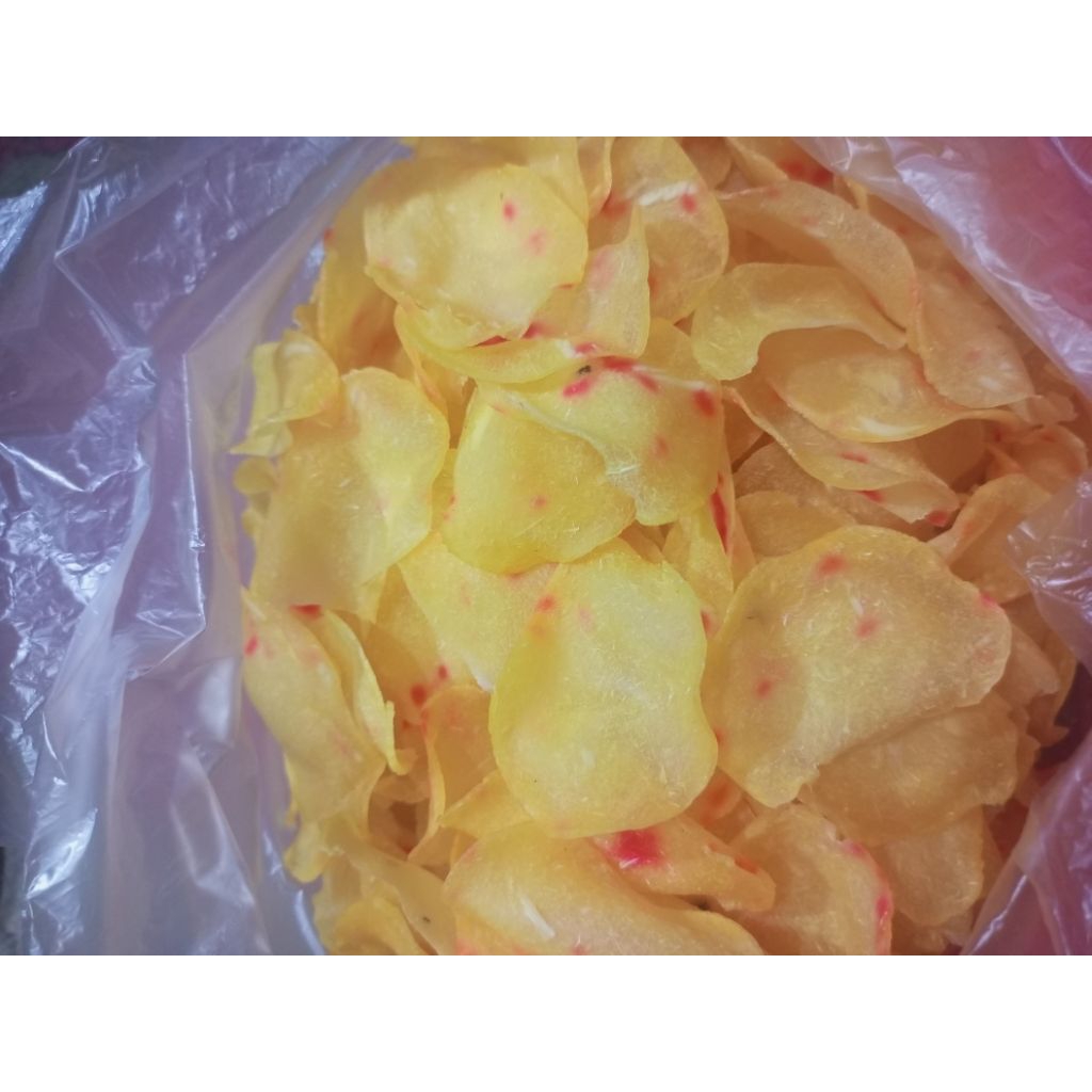 

kerupuksingkong mentah enak gurih dan renyah, langsung di goreng tanpa harus jemur lagi.