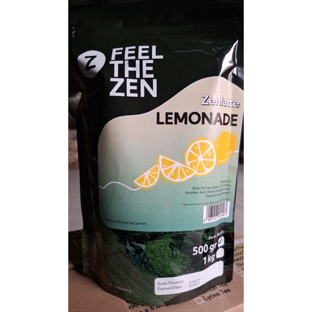 

Zenlatte lemonade 500gr