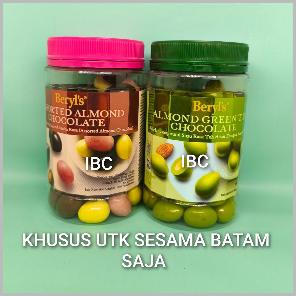 

Beryl's Almond Chocolate Jar 370 gram