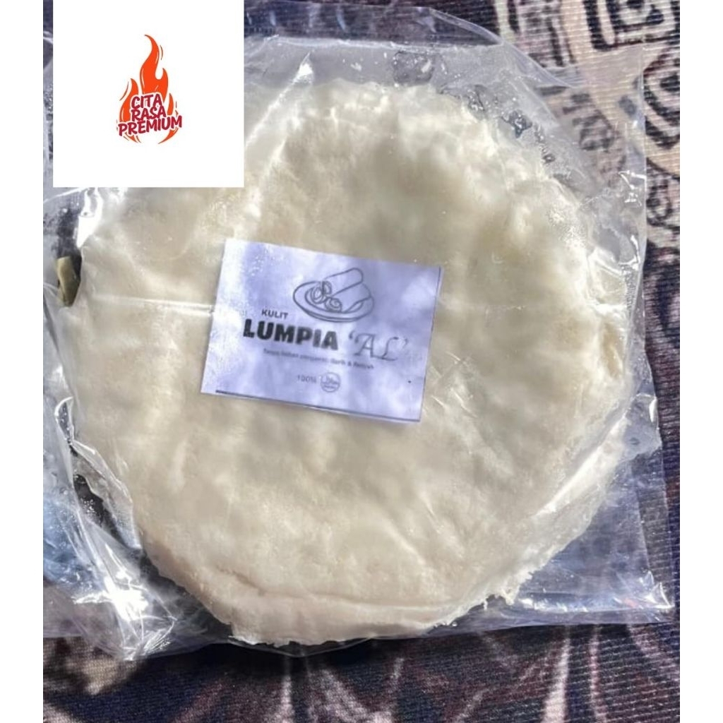 

#Cita Rasa Premium#KULIT LUMPIA BESAR SPRING ROLL ISI 40 LEMBAR KUALITAS BAGUS