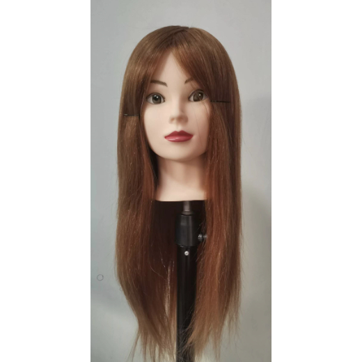 Manekin rambut human hair rambut manusia 85% / patung rambut / patung kepala (Patung Kepala) (Rambut