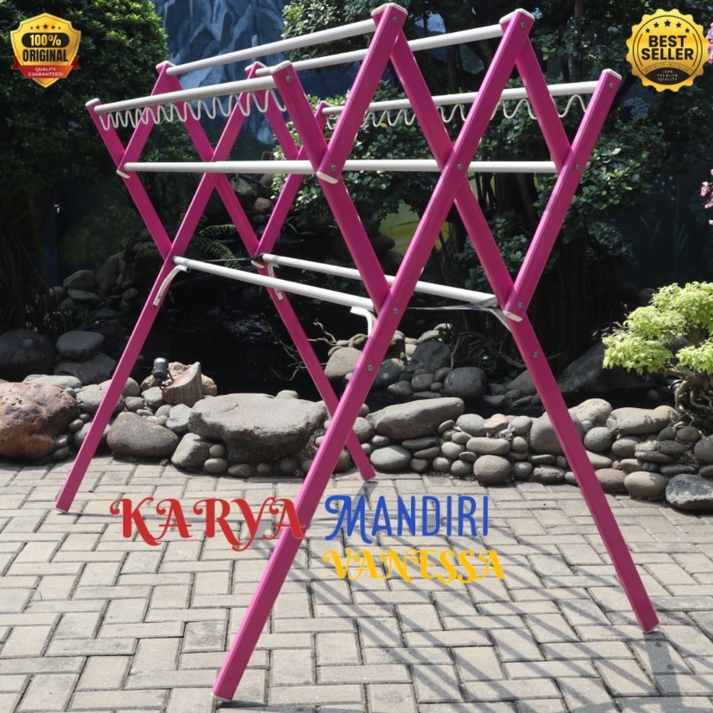 Jemuran baju / pakaian / Aluminium super jumbo 180cm