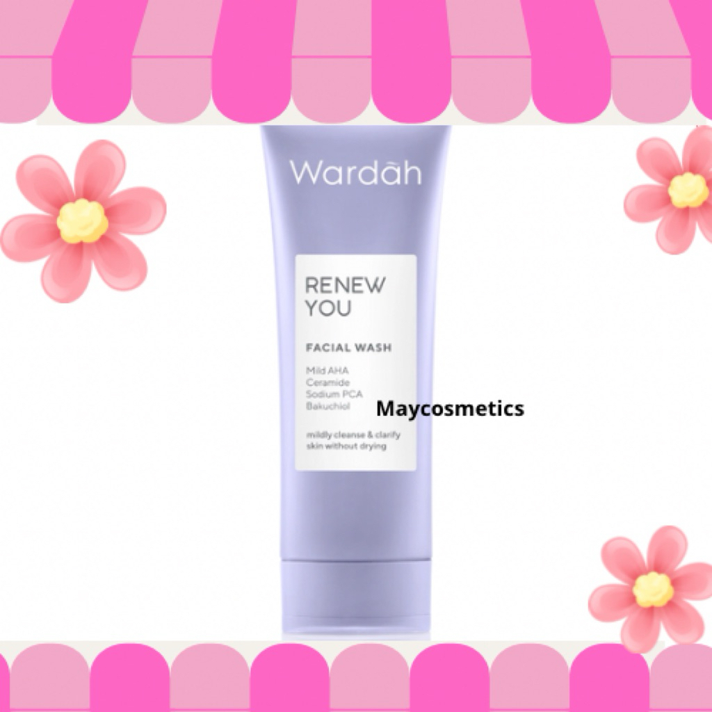 WARDAH RENEW YOU WARDAH UNGU FACE WASH FACE FOAM WARDAH RENEWYOU