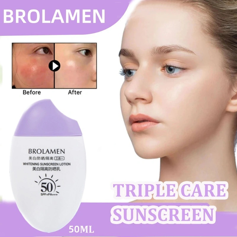 tabir surya spf 50 pa++++ sunscreen Tabir surya wajah dan tubuh  Tabir surya isolasi pemutih