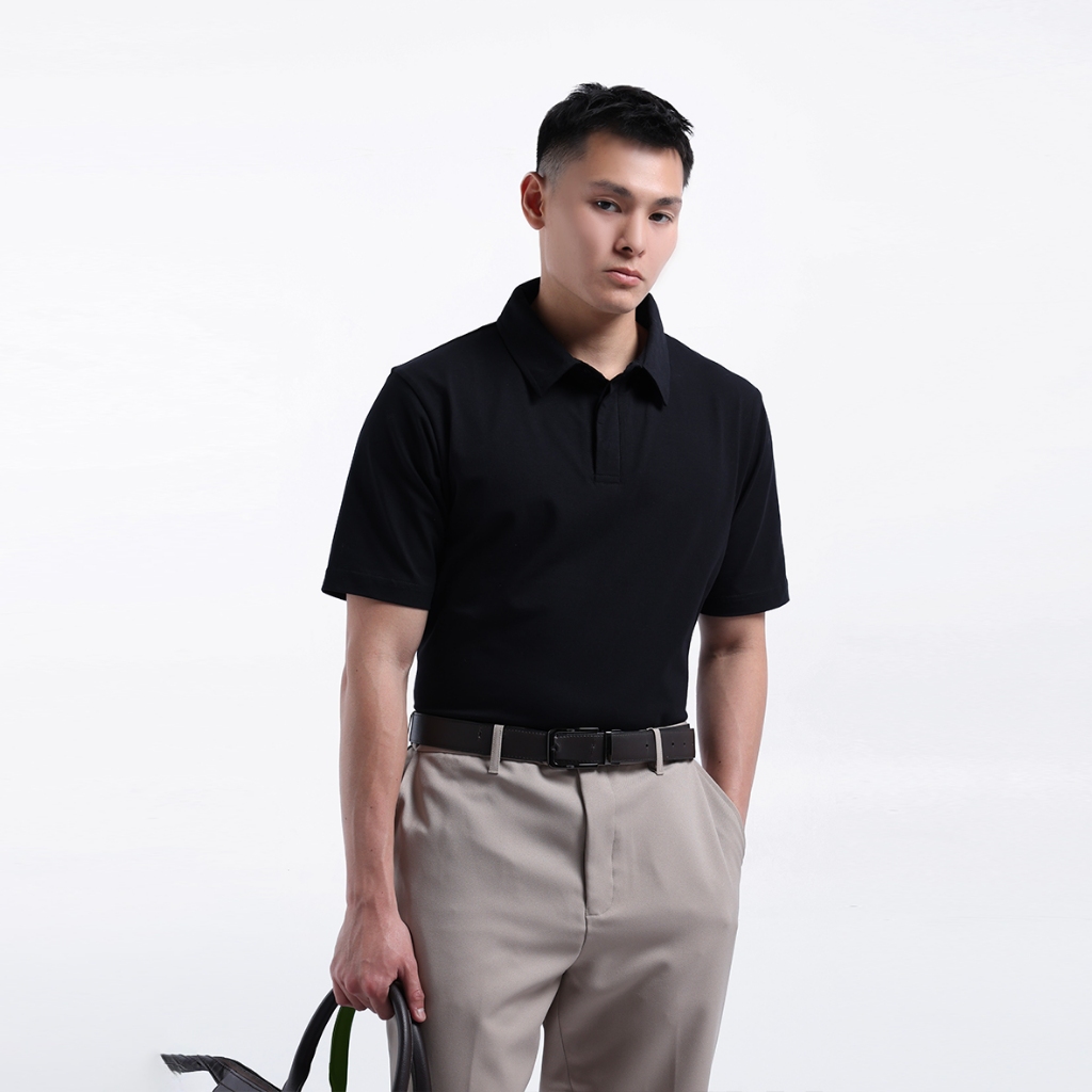 Heymale Easey Polo Shirt Kaos Polo Pria Lengan Pendek