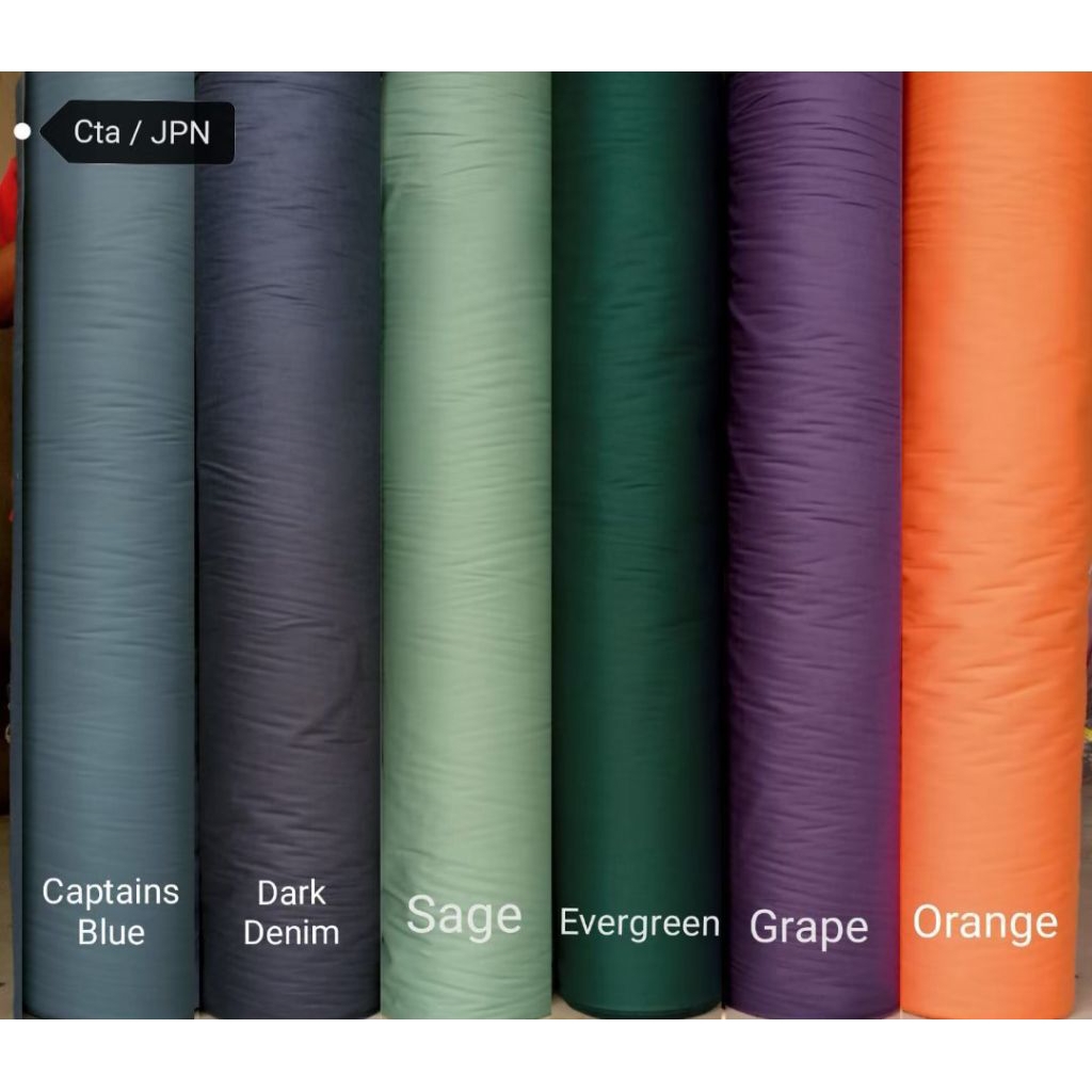 sprei set katun jepang polosan import original halus